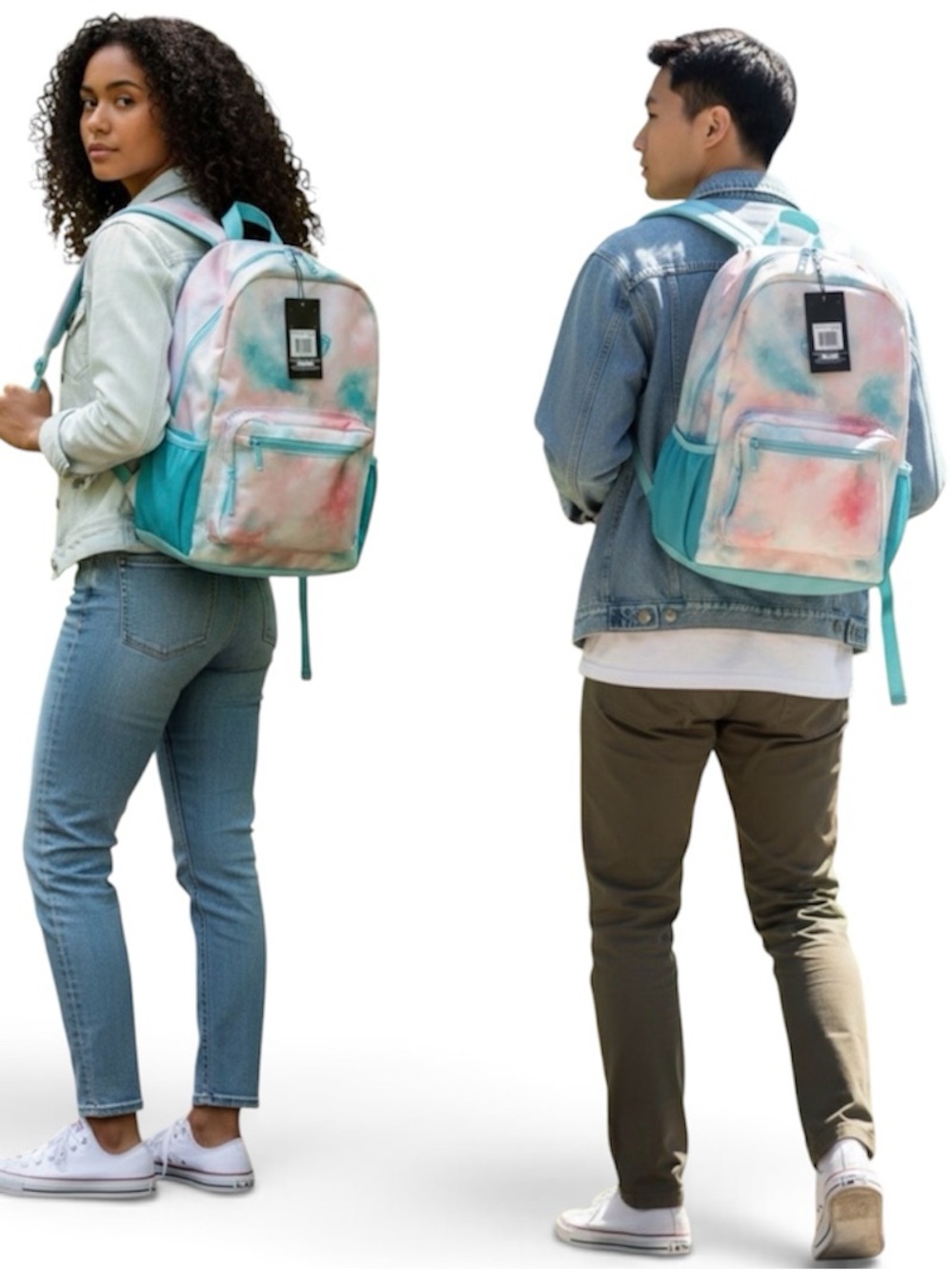 NWT Skechers Turquoise Tie Dye Adventure Backpack School Bag MSRP $65